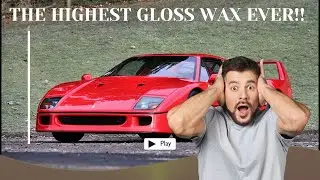 Lily, the highest gloss car wax available
