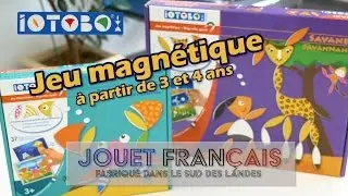 Iotobo Jeu magn&eacute;tique - D&eacute;mo de 2 jeux en fran&ccedil;ais