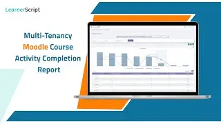 Multitenancy Moodle Course Activity Completion Report in LearnerScript |IOMAD Course Activity Report
