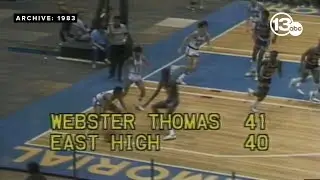 ARCHIVE: 1983 Section V Class AAA Boys Basketball Championship (Webster Thomas vs. East)