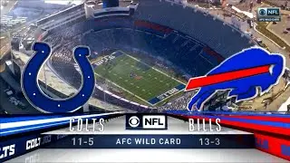 2020-21 NFL on CBS - AFC Wild Card Intro: Colts at Bills