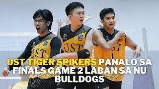UST Tiger Spikers Panalo sa Finals Game 2 Laban sa NU Bulldogs!