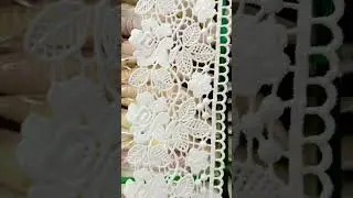 New milky lace design #beautiful lace#1million views