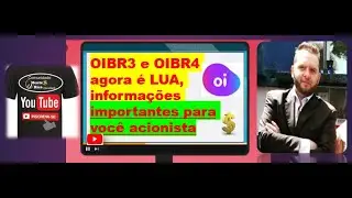 OIBR3 EM AGORA VAI ANTES DA AGC / RESPOSTA A INSCRITOS + LIVE COM GL