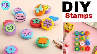 How to make Stamp at home |  Craft Ideas | Stamp DIY @ArtisticSoulCrafts