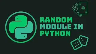 Random in Python, random module | Python