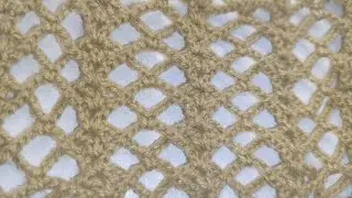 Punto calado a crochet paso a paso 🧶 súper fácil de hacer y lo mejor se hace rápido 😱😁✌️