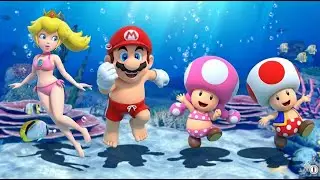 【マリオパーティ ジャンボリー】全ミニゲーム集！ピーチ Vs マリオ Vs トアデット Vs キノピオ(最強CPU) 4K UHD (2160P)