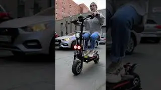 ПОЛНОПРИВОДНЫЙ электросамокат С СИДЕНЬЕМ Sdjin Ying G7 - обзор #электросамокат