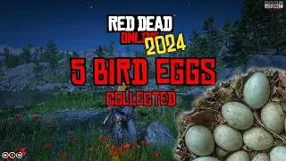 5 Bird Eggs Collected - All Possible Locations - Red Dead Online