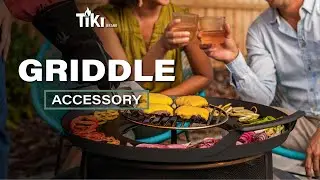 TIKI Brand Fire Pit Griddle
