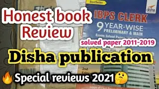 IBPS Clerk book review 🔥|| Disha publication || IBPS Po || All Pre Papers || Sagar Research Center