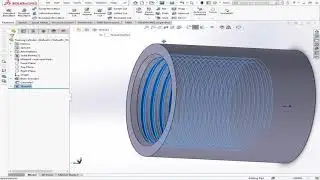 Square Thread Tool in SOLIDWORKS