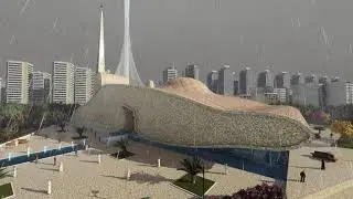 The Name Of Allah ( الله ) - Dubai Creek Harbour Mosque Competition