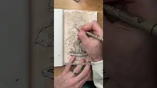 Tone your paper like this to activate your drawing.