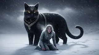 She Was Left to Die in the Snow After Rejection&mdash;A Legendary Black cat   Appeared to Protect Her