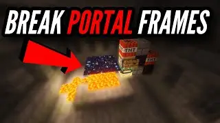 How To Break End Portal Frame In Minecraft 1.21.8