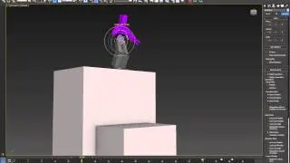 Demonstration of a CAT rig with rotation inheritance de-activated