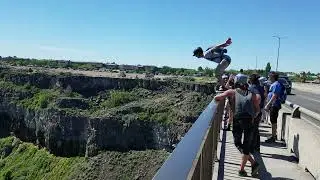 Incredible base jump in Twin Falls Idaho ! May 31, 2021