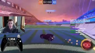 Hitting Clips in Rocket League LIVE*