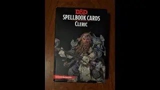 Spellbook Cards: Cleric Deck Opening