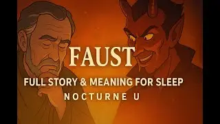 Faust by Goethe &ndash; Full Story & Meaning Explained for Sleep | Nocturne U