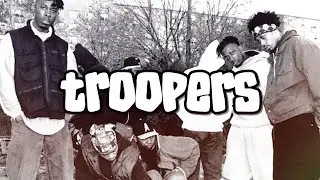 Fast Funky Old School Hip Hop Beat - Troopers | Hard 90s Boom Bap Instrumental | Dark 90s Fast Beat