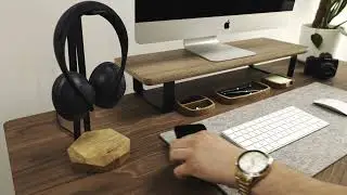 All WOOD desk ORGANIZATION by Discarve