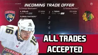 Принимаю ВСЕ сделки NHL 21 Franchise Challenge 