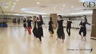 Always Let You Down - Line Dance in Korea