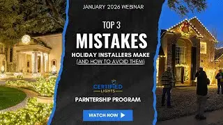 Top Mistakes Holiday Installers Make (and how to avoid them for 2026)