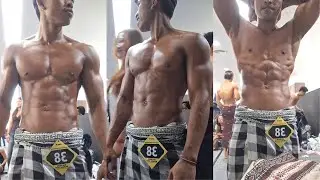 Prepare body contest (Indonesian bodybuilding)