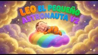 Leo el Pequeño Astronauta (V2) 😴 Música para Dormir Bebés #Nana #Sueño #Relax #Calma #Estrellas