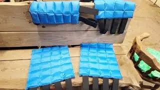 LUFFWELL Horse Leg Wraps Set, Comfortable and Premium Support for Injury Recovery to Fit for All Hor