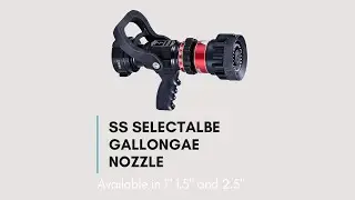 MAFCO Selectable Gallonage Handline Nozzles for Fire Fighting