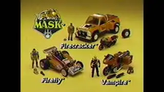 MASK 1985 Firecracker Firefly Vampire