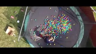 Ball Pit Trampoline!