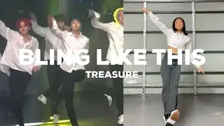TREASURE - ‘B.L.T’ (BLING LIKE THIS) Dance Cover (Mirrored + Comparison Ver.) | joy.pawppin