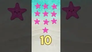 😎Let's count to 10 #countingto10 #number #primarymathematics