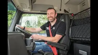 A Week In Trucks - Mike Corcoran (Volvo Trucks UK) Grilled in the Cafe