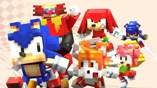 alphs sonic skin pack for minecraft pe