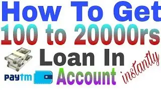 How to get 100 rs to 20000 rs loan in paytm | Slicepay |