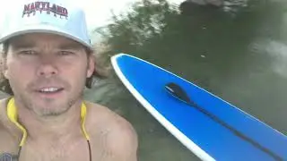 Evening SUP in SoCal