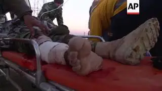 Iraqi peshmerga contiue their offensive on Islamic State group positions near Mount Sinjar