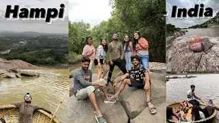 Hampi (Karnataka)  Day -1 | Cliff Jumping & Coracle ride | #hippieisland  | Complete Guide.