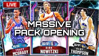 NEW FLASH PACKS! LOCKERCODE! GLITCHED CARDS! GALAXY OPAL TRACY MCGRADY! NBA 2K20 MYTEAM LIVESTREAM