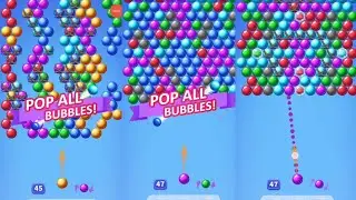 Shoot Bubble Pop Bubbles | Bubble Shooter Levels 122&ndash;125 Gameplay Walkthrough | Android & iOS 2025
