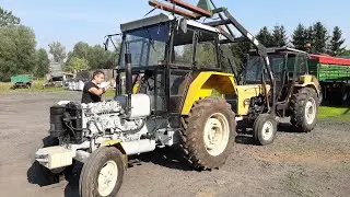 Rozpołowienie Ursusa C-360 ☆Co Się Stało.. Składanie Traktora Na Nowych Częściach