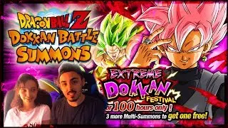 GIRLFRIEND SUMMONS!! - DOKKAN BATTLE SUMMONS ROSE GOKU BLACK BANNER w/ Titos
