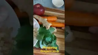 #Oregano with Apples, dried Pear,,Dates,,lean Pork soup for  a better stamina.